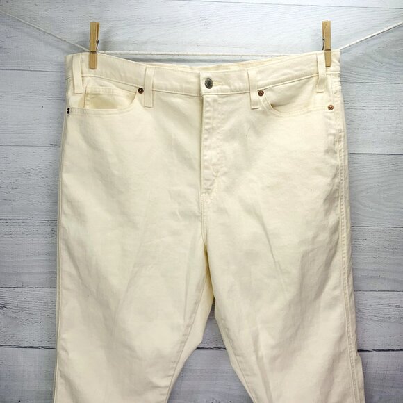 Levis Signature Womens Jeans Heritage High Rise Straight Stretch Denim Size 18 - Picture 5 of 13